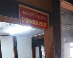 Environment Section, District Administration, Trongsa