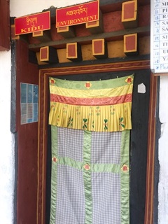 Environment section, District Administration, Trashigang