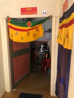 Land Record Section, District Administration, Trashigang